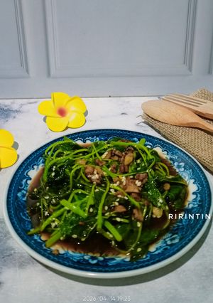 Foto resep Tumis Bayam Minyak Wijen