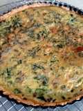 Spinach Mushroom Quiche