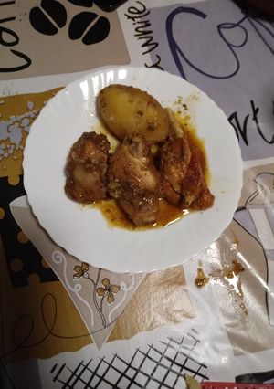 Foto principal de Conejo a la barbacoa en la olla gm g
