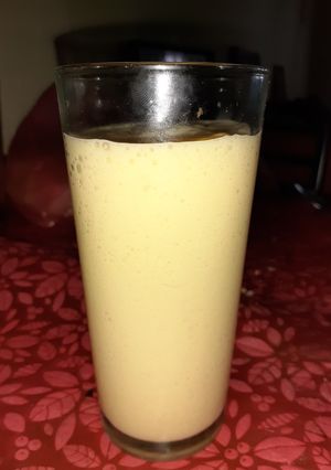 Una foto de Mango leche