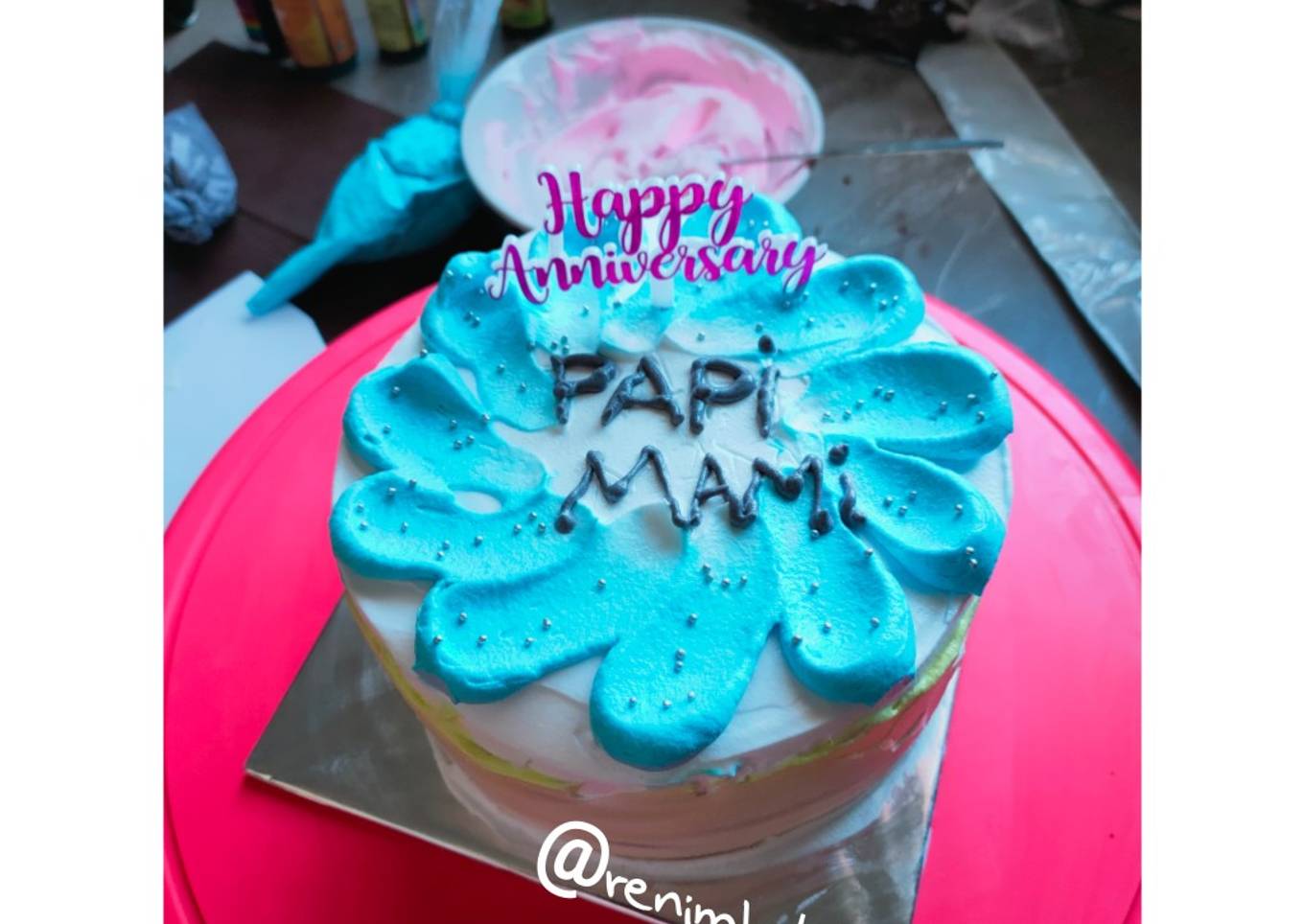 KUE ULANG TAHUN🎂KUE KUKUS ULANG TAHUN / CAKE BASIC CHOCOLATE
