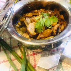 A picture of Chat patt Zeera Aloo.