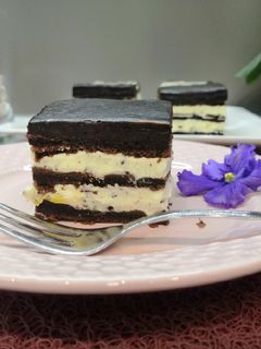 Glutén és tejmentes citromos brownie szelet recept fotója