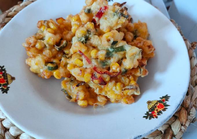 Wajib coba! Cara termudah bikin Perkedel jagung kriuk  istimewa