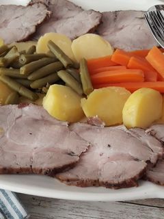 Una foto de Carne mechada al estilo andaluz