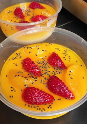 Foto resep Puding sutra buah