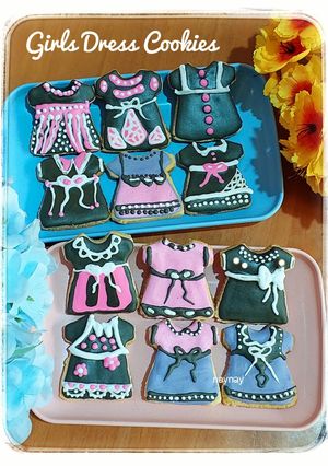 Foto resep Girls Dress Cookies