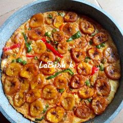 A picture of Fried Plantain Fritata.