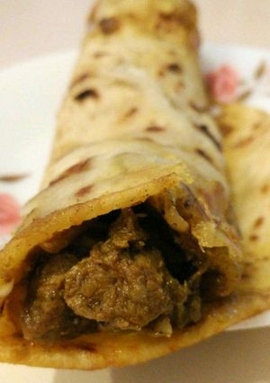 A picture of Chicken Roll.