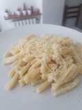 Casarecce con salsa de queso
