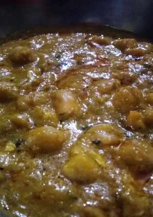 A picture of Chana Masala.