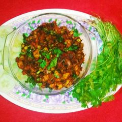 A picture of Methi Mutter Makhana.