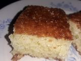 بسبوسة بنكهة البرتقال 😍 😍😘 😘