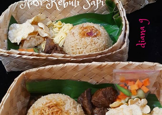 Cara Gampang Menyiapkan Nasi Kebuli Sapi(ricecooker) Anti Gagal
