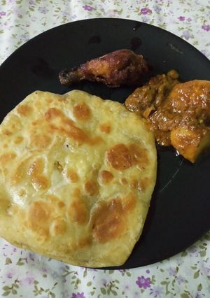 মুচমুচে পরোটা রেসিপির প্রধান ছবি