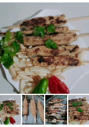 صورة لوصفة كباب تركي بالدجاج
