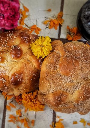 Una foto de Pan de Muerto