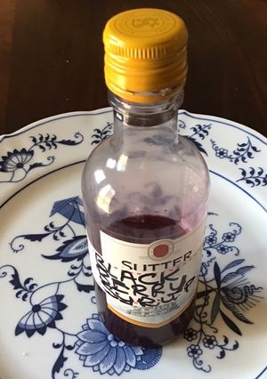 A picture of California Farm Blackberry Syrup.