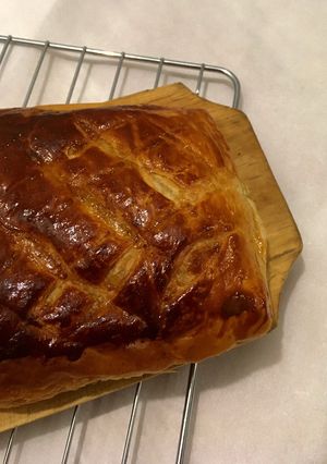 Foto resep Salmon En Croute atau Salmon Wellington Anti Gagal