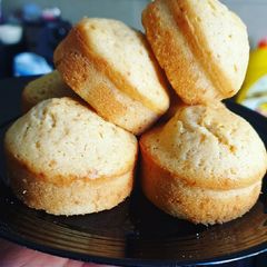 A picture of Vanilla cupcakes (small batch).