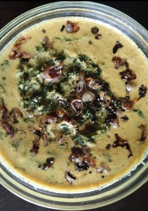 A picture of Thotakura buttermilk gravy.