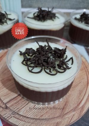 Foto resep Puding coklat ala kfc
