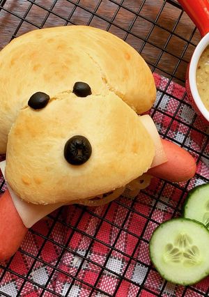Une photo de ☆Hot Dog - Tête de Chien☆