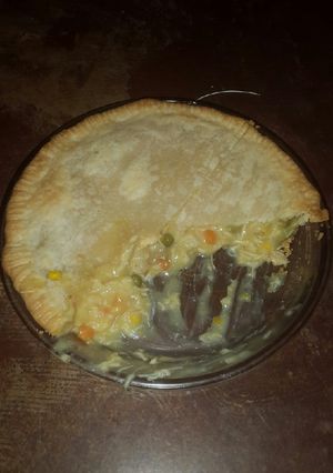 A picture of Chicken Pot Pie.