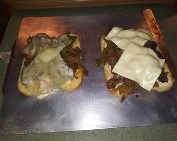 Best Recipe Yummy Philly cheese steaks Delicious Nutritious