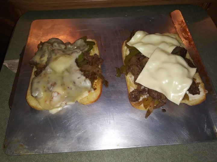 Easy Way Prepare Recipe Yummy Philly cheese steaks that is Delicious, Really Delicious}