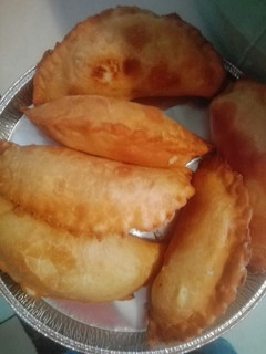 Una foto de Empanada frita queso kanikama