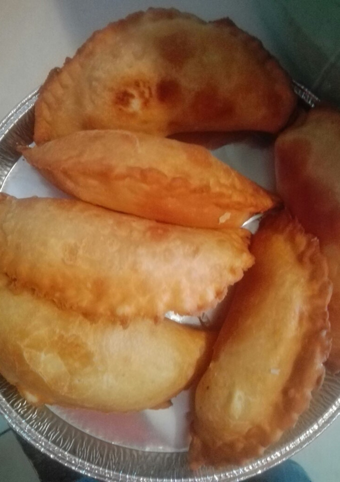 Una foto de Empanada frita queso kanikama
