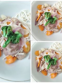 Foto resep Cah Enoki dengan Sayuran
