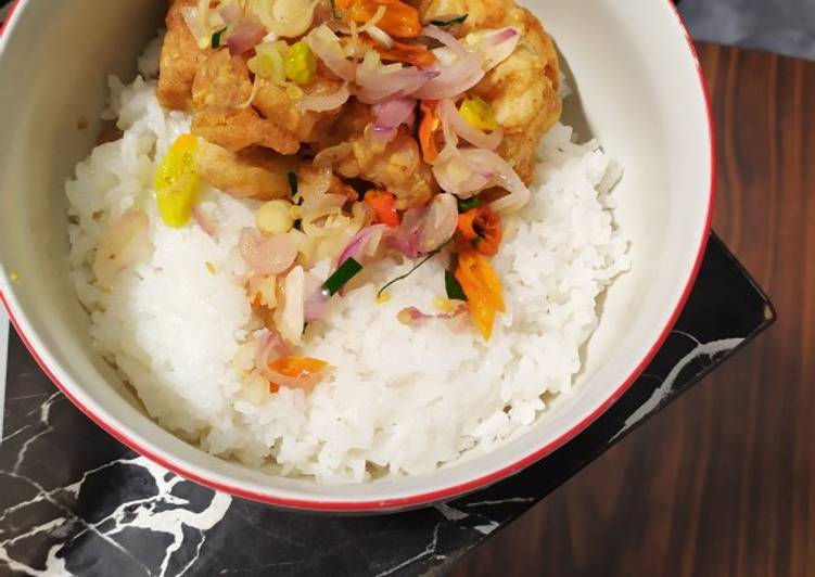 Rice Bowl Ayam Sambal Matah