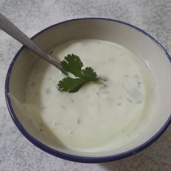 Green Raita A picture of Green Raita.