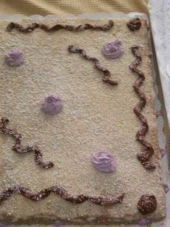 Una foto de Torta de galleta fácil y económica