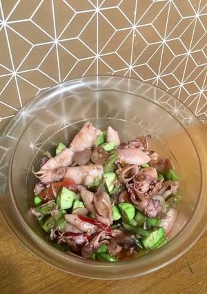 Foto resep Cumi asin petai