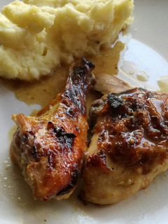 Una foto de Pollo a la mostaza