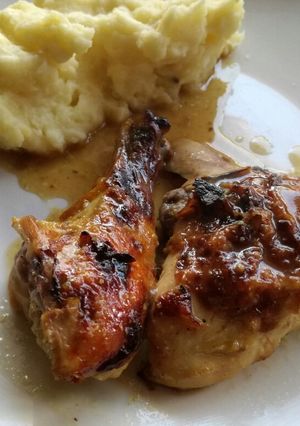 Una foto de Pollo a la mostaza