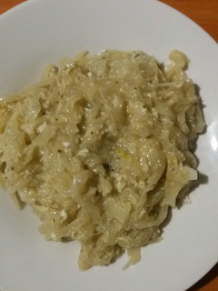 Una foto de Sofrito de cebolla con huevo