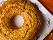 Una foto de budin de zanahorias carrot cake
