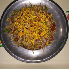 Corn masala bhelpuri A picture of Corn masala bhelpuri.