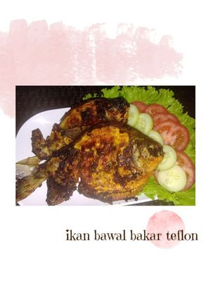 Foto resep Ikan bawal bakar teflon