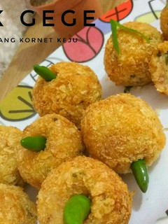 Foto resep Kroket Kentang Kornet Keju