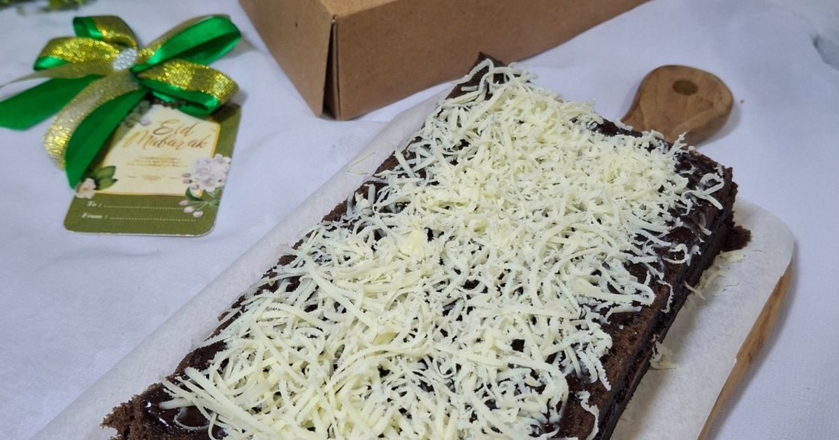 Brownies Kukus Milo Keju