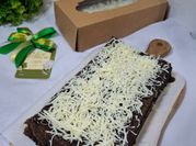 Gambar brownies kukus milo