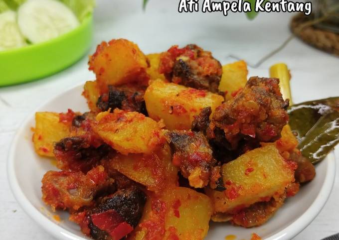 Resep Sambal Goreng Ati Ampela Kentang Oleh Liya Fitriany - Cookpad