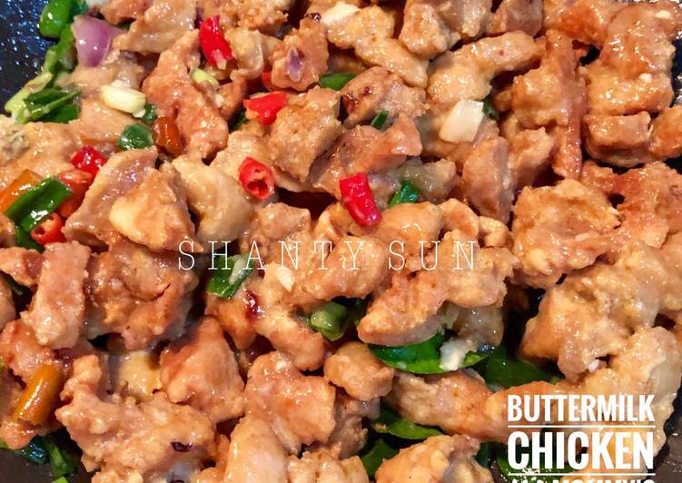 Resep Healthy Butter milk Chicken Lezat