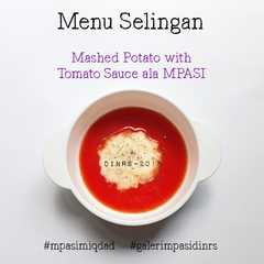 A picture of Mashed Potato ala MPASi.