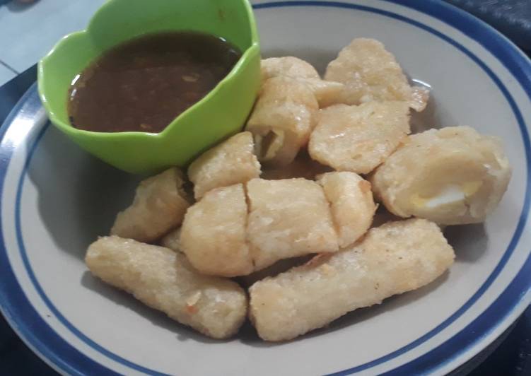 Cara membuat Pempek teri nasi yang lezat Untuk Jualan